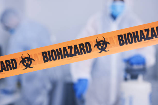 Professional Infectious Disease Decontamination technician working in Somers Point, NJ